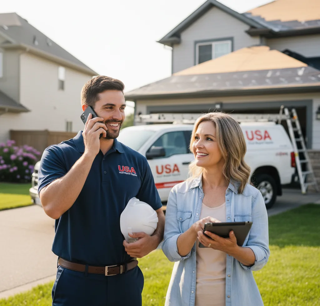 USA Roof Repair Experts customer support in Port Ludlow